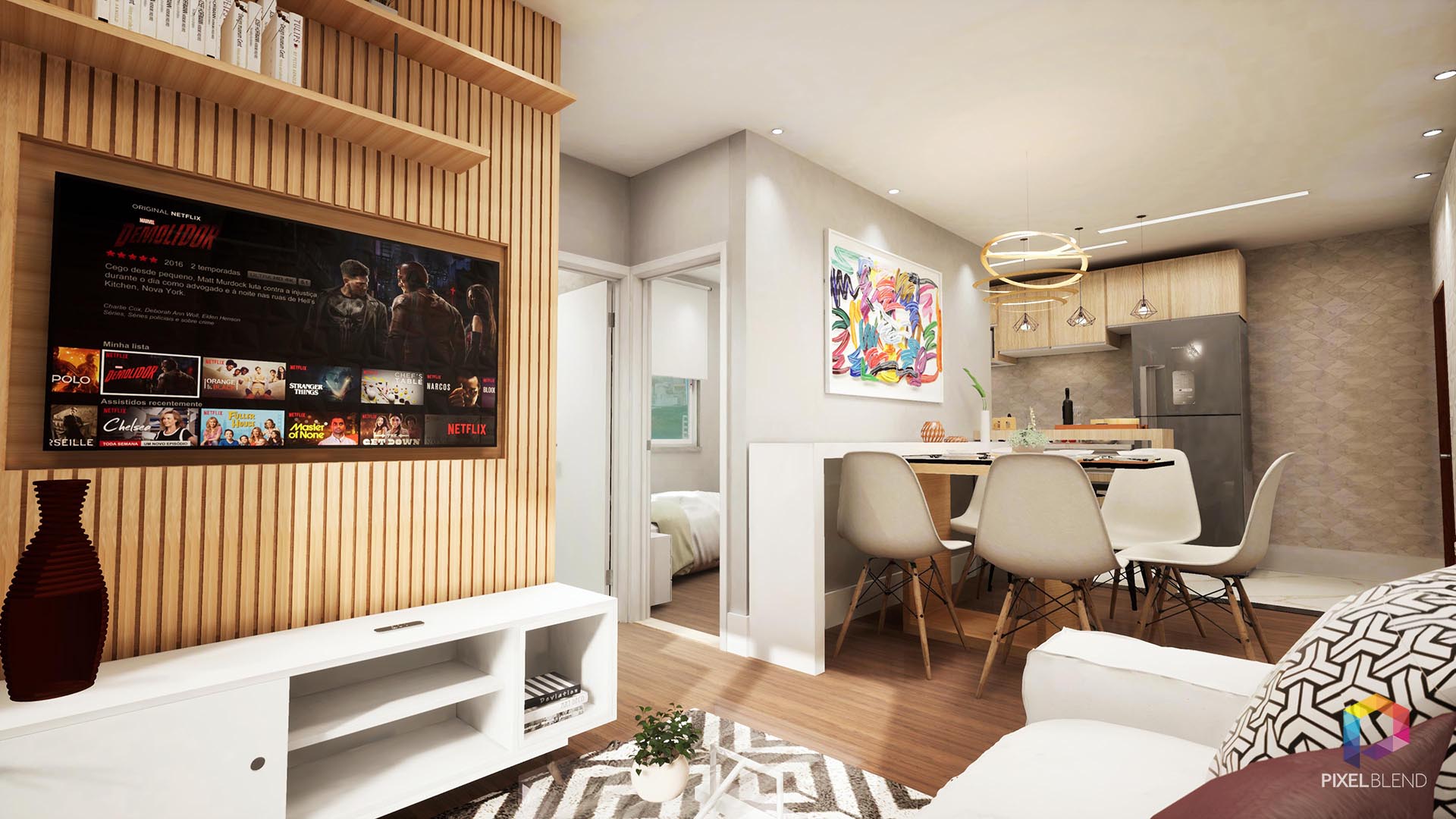 Apartamento 2 quartos - Centro