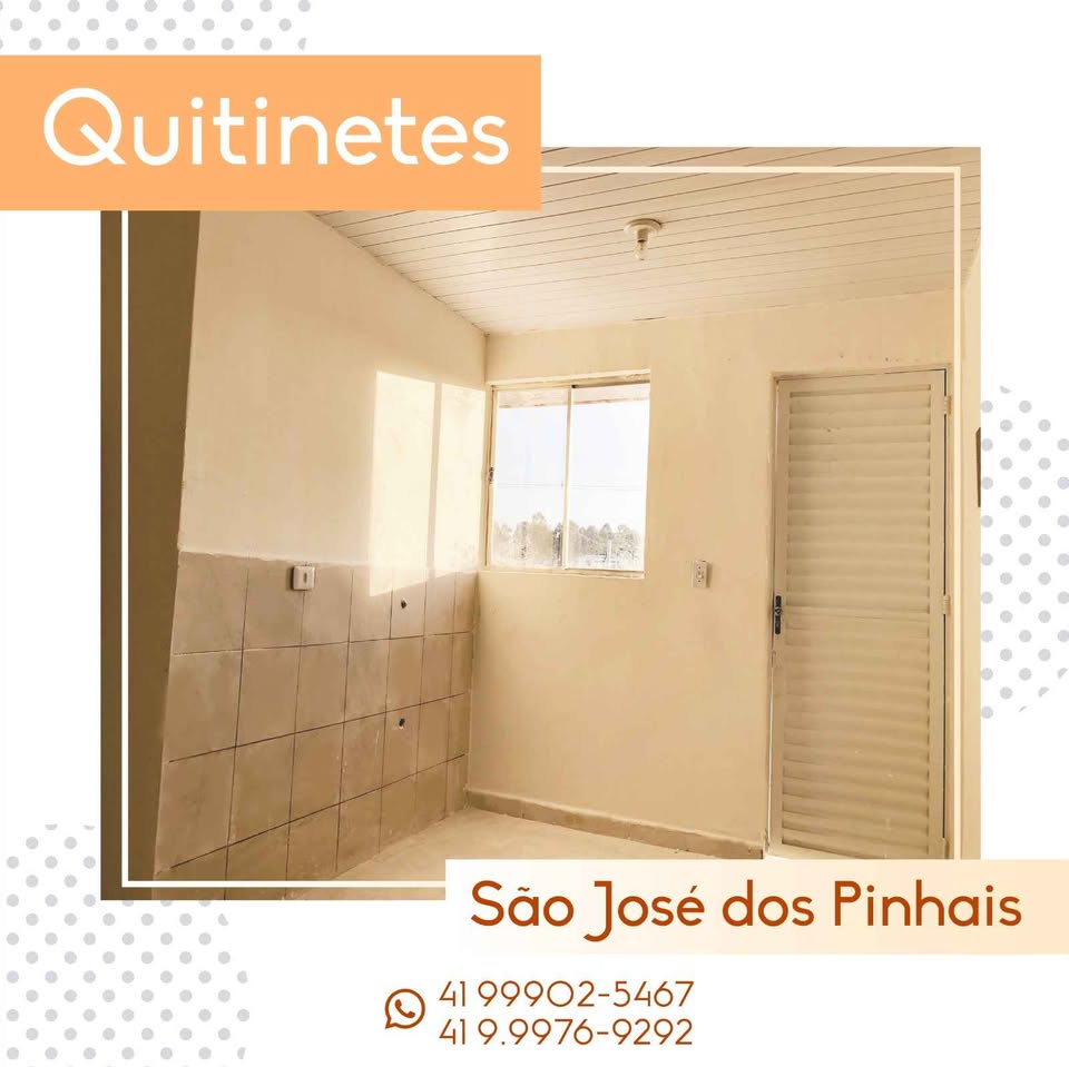 Kitinete com banheiro