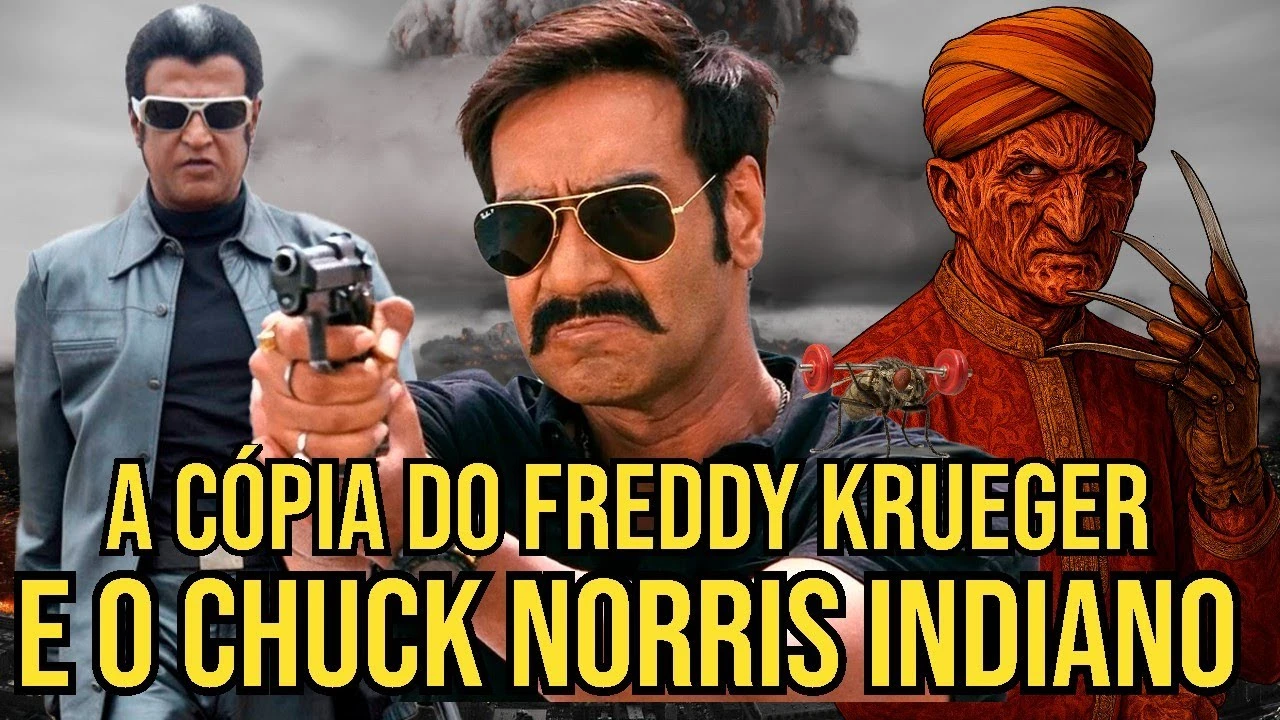 TOP 5 FILMES INDIANOS MUITO LOUCOS - do Chuck Norris indiano ao Freddy Krueger com curry